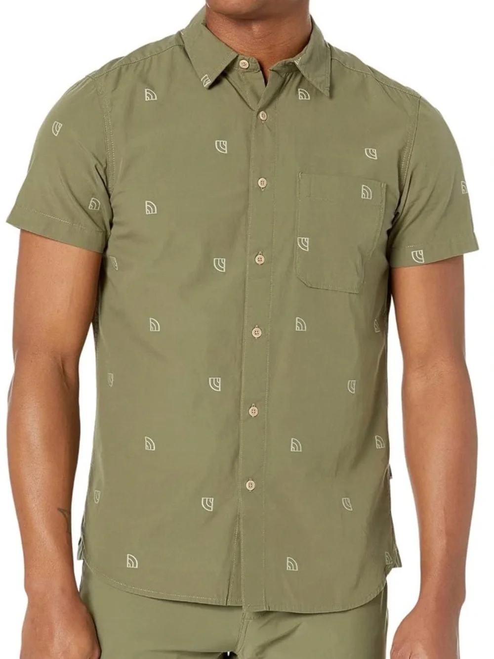 The North Face Men's Baytrail Jacquard Short Sleeve Shirt